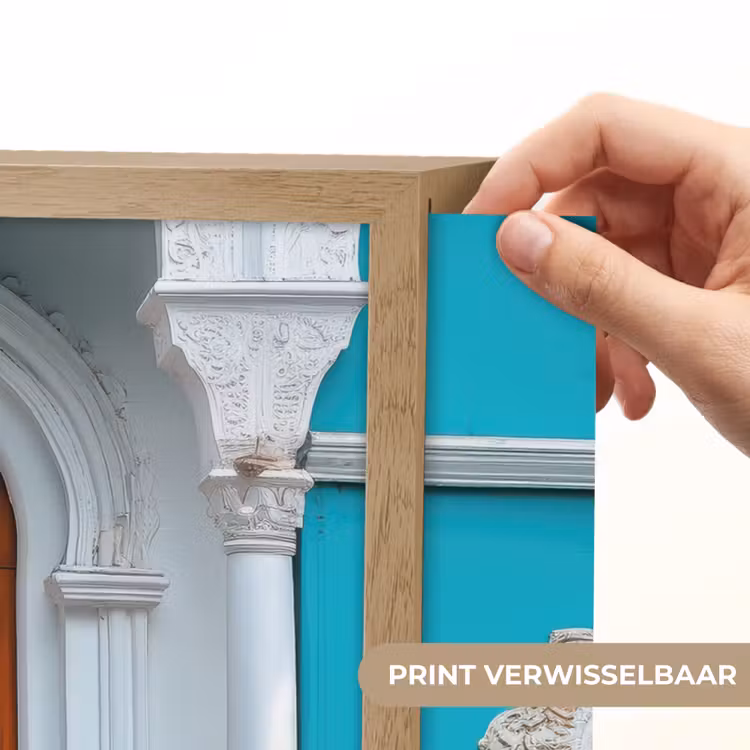 Lightbox - Wandlamp - Zuilen - Sierlijke - Deur - Blauw — 5