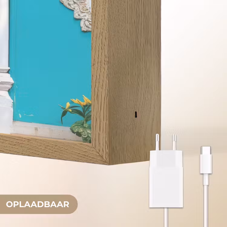 Lightbox - Wandlamp - Zuilen - Sierlijke - Deur - Blauw — 7