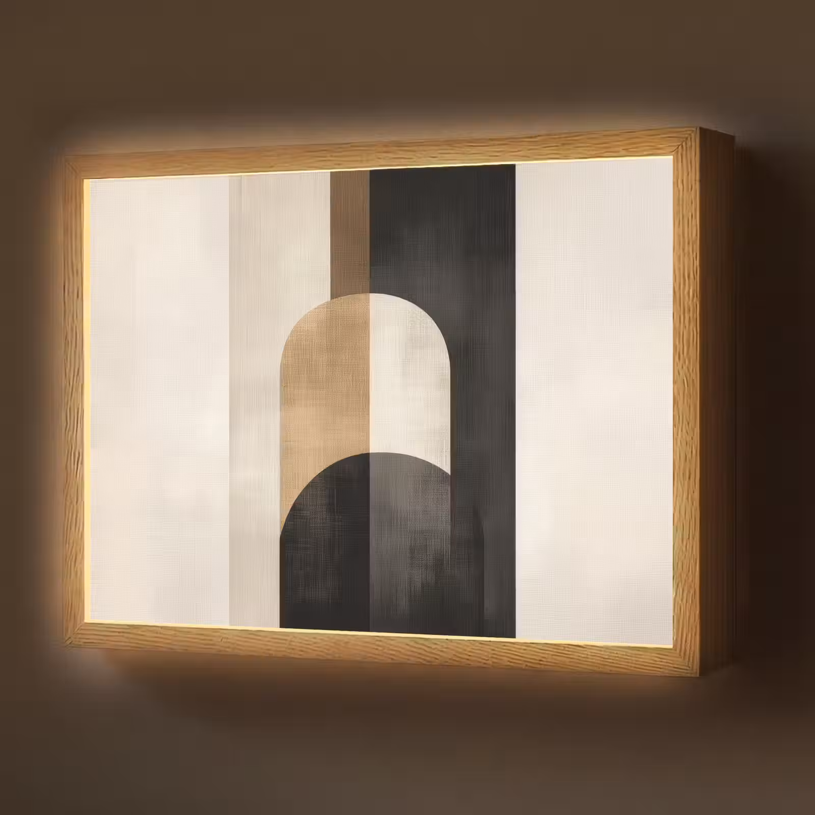 Lightbox - Wandlamp - Geometrische - Vormen - Wit — 1