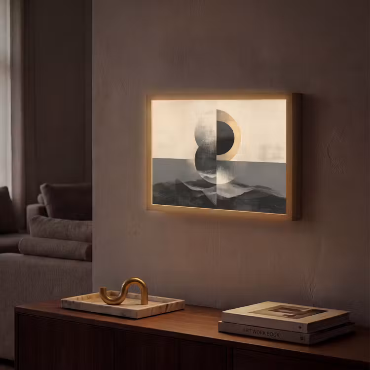 Lightbox - Wandlamp - Cirkels - Schaduw - Abstract — 2