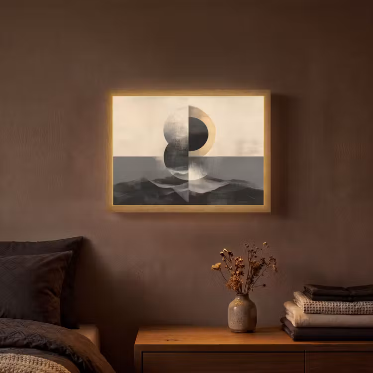 Lightbox - Wandlamp - Cirkels - Schaduw - Abstract — 3