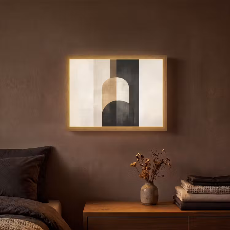 Lightbox - Wandlamp - Geometrische - Vormen - Wit — 3