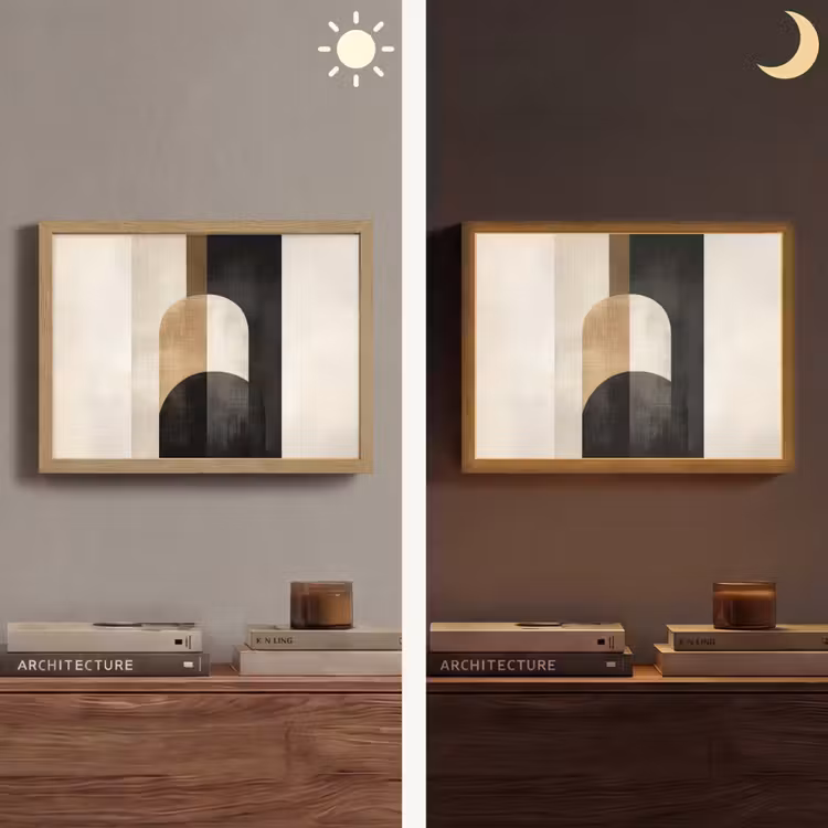 Lightbox - Wandlamp - Geometrische - Vormen - Wit — 6