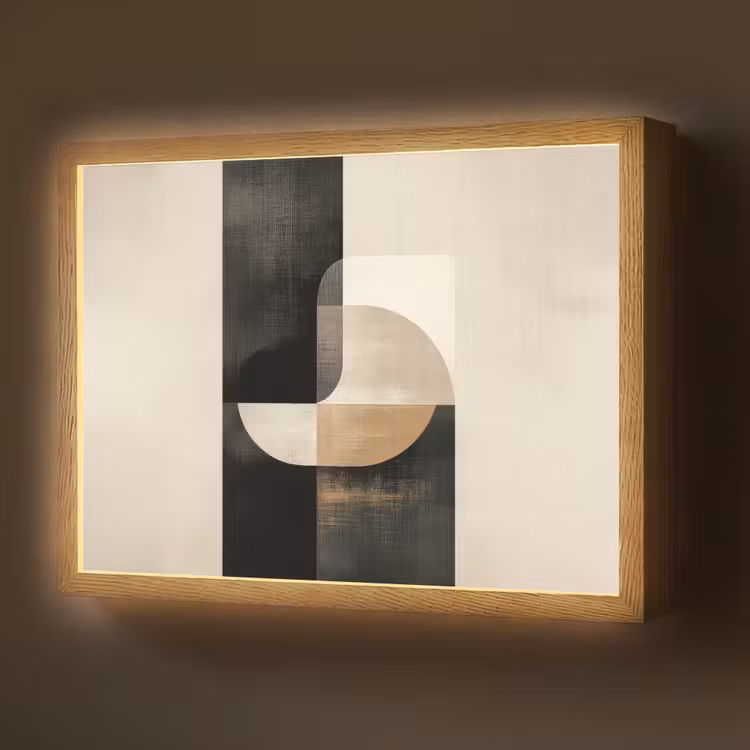 Lightbox - Wandlamp - Modern - Vierkant - Vormen — 1