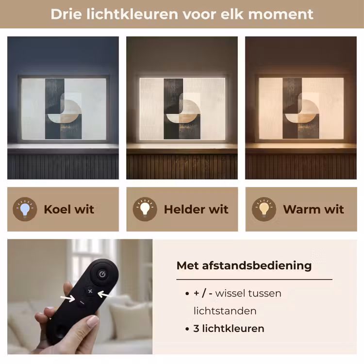 Lightbox - Wandlamp - Modern - Vierkant - Vormen — 8