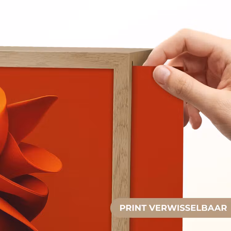 Lightbox - Wandlamp - Oranje - Hoed - Vrouw — 5