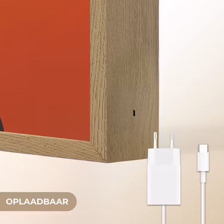 Lightbox - Wandlamp - Oranje - Hoed - Vrouw — 7