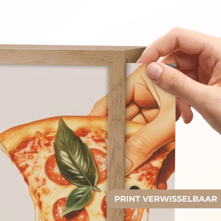 Lightbox - Wandlamp - Pizza - Kaas - Pepperoni — 5