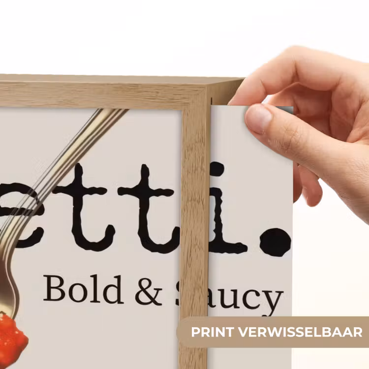 Lightbox - Wandlamp - Spaghetti - tomatensaus - Parmezaanse kaas — 5