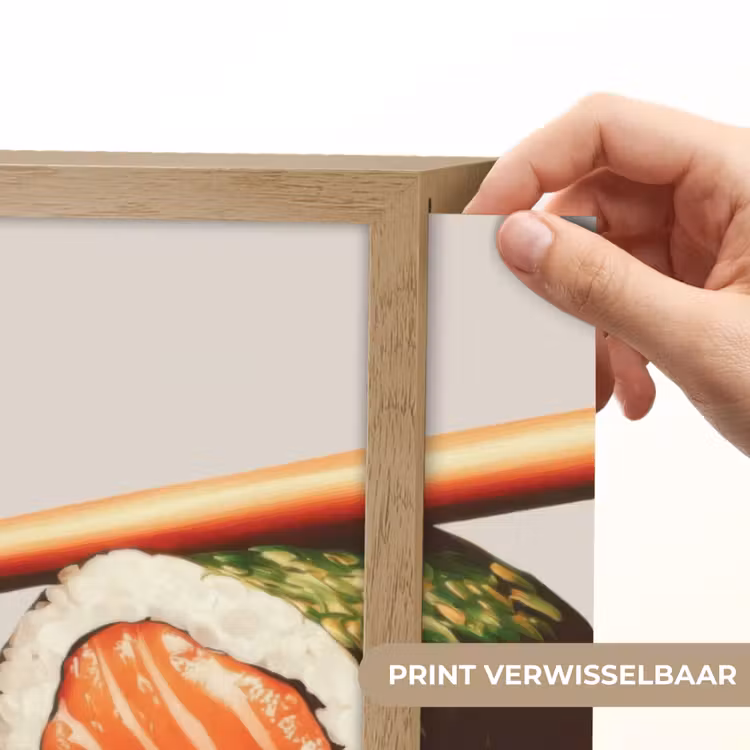 Lightbox - Wandlamp - Sushi - Zalm - Rijst - Japans — 5