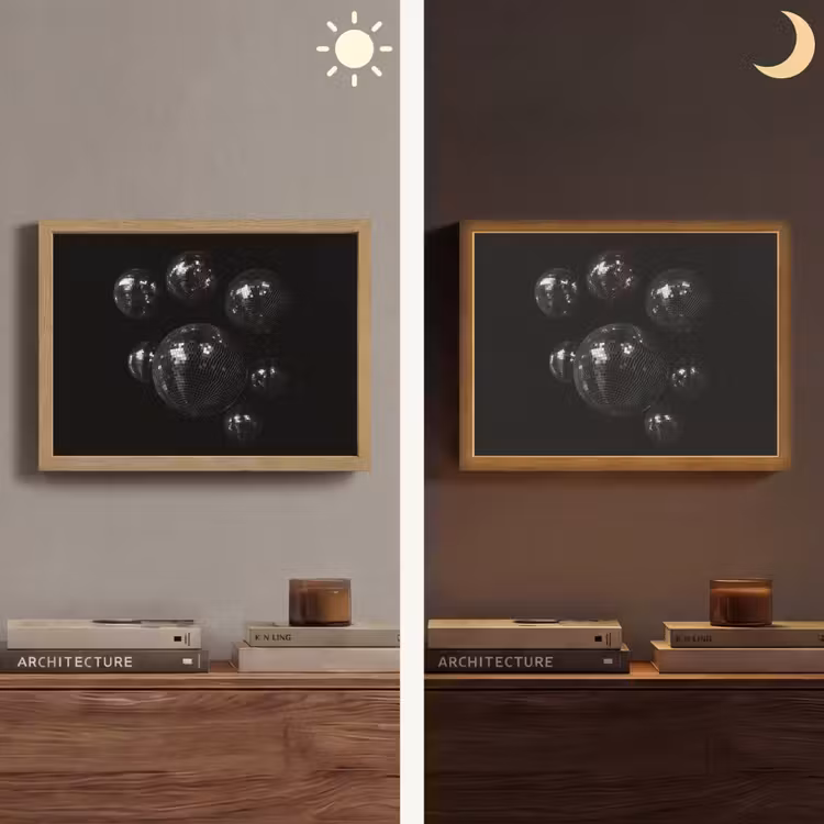 Lightbox - Wandlamp - Discoballen - Minimalistisch - Zwart — 6