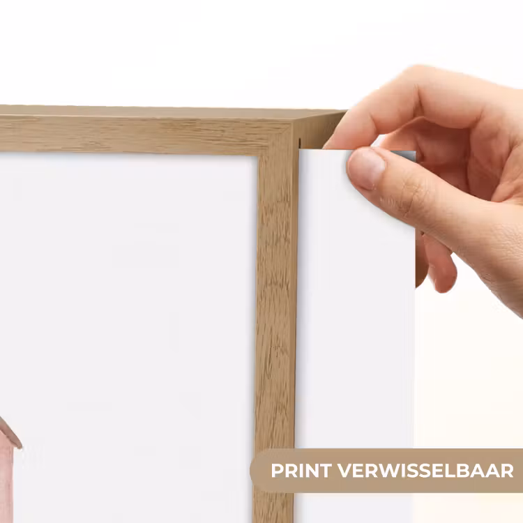 Lightbox - Wandlamp - Huisje - Roze - Quote - Moeder — 5