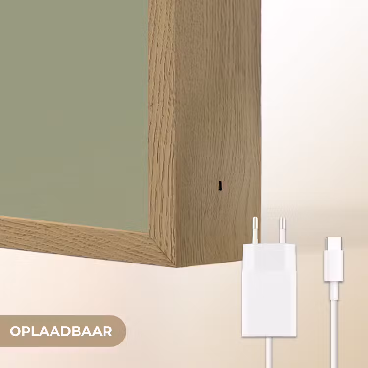 Lightbox - Wandlamp - Lint - Boeket - Groen - Quote — 7