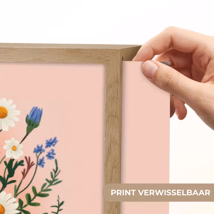 Lightbox - Wandlamp - Margrieten - Boeket - Strikje - Roze — 5