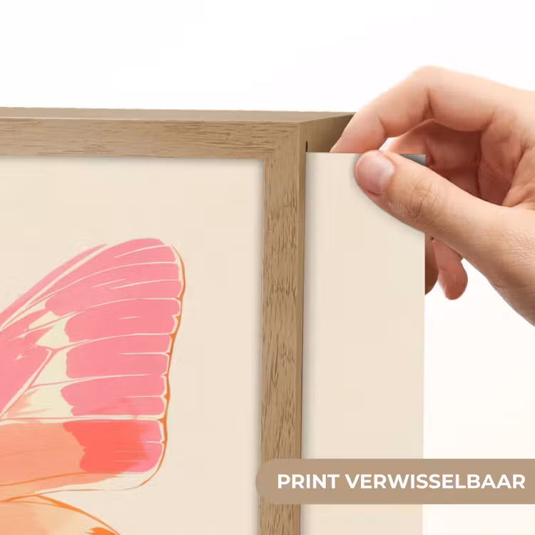 Lightbox - Wandlamp - Oranje - Vlinder - Minimalistisch — 5