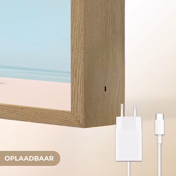 Lightbox - Wandlamp - Palmboom - Strandhuis - Roze — 7