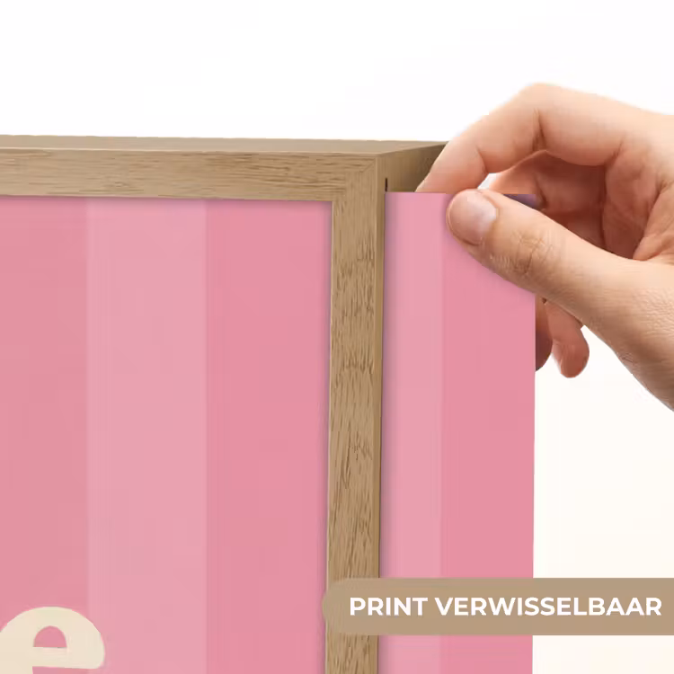 Lightbox - Wandlamp - Roze - Gestreept - Belle — 5