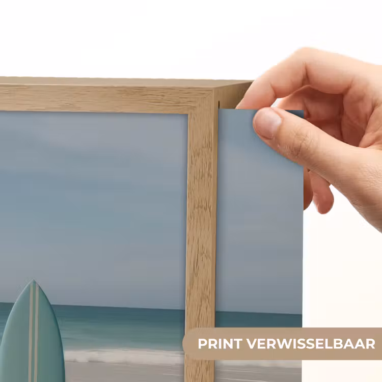 Lightbox - Wandlamp - Strand - Surfbord - Pastel — 5