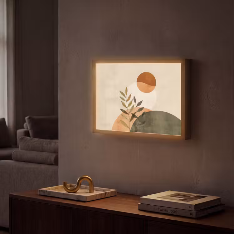 Lightbox - Wandlamp - Takken - Vormen - Abstract — 2