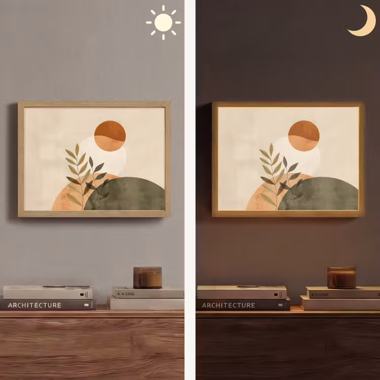Lightbox - Wandlamp - Takken - Vormen - Abstract — 6