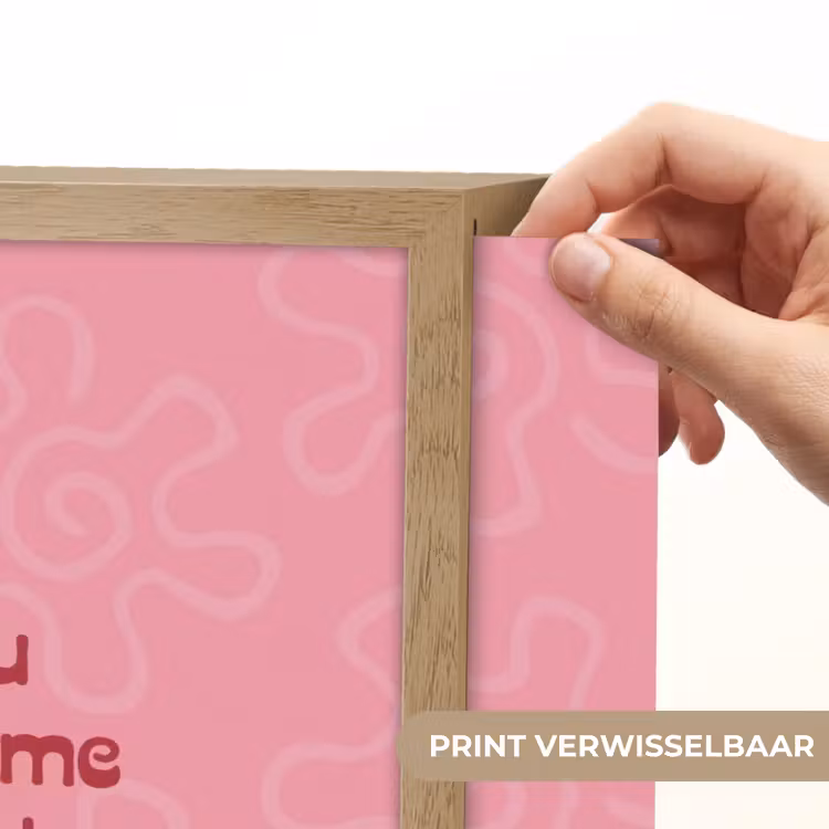 Lightbox - Wandlamp - Tekst - Rood - Moederdag — 5