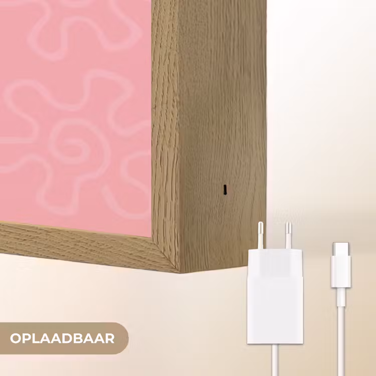 Lightbox - Wandlamp - Tekst - Rood - Moederdag — 7