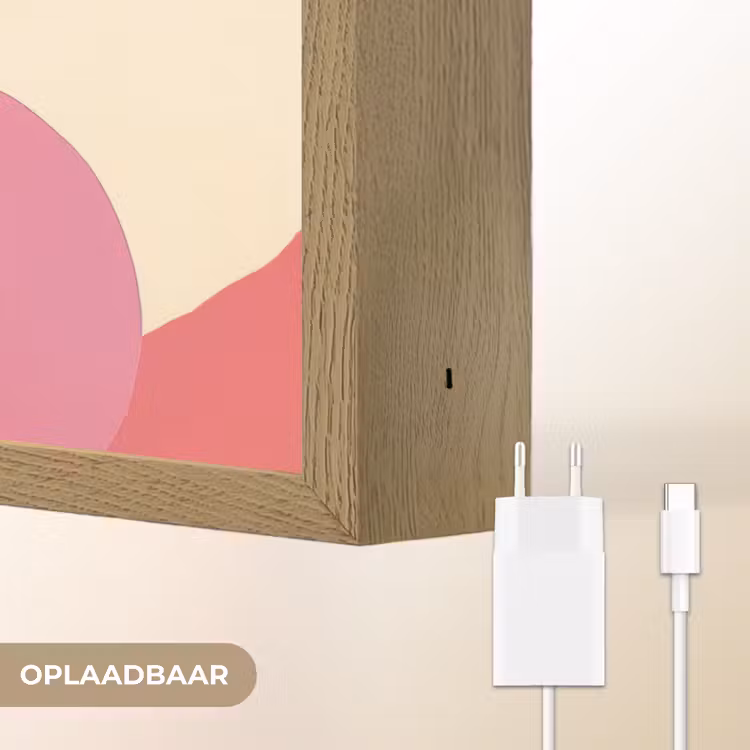 Lightbox - Wandlamp - Vormen - Abstract - Kleurrijk — 7