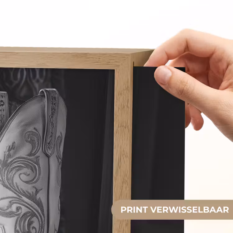 Lightbox - Wandlamp - Wijn - Cowboylaarzen - Raamlicht - Wit — 5