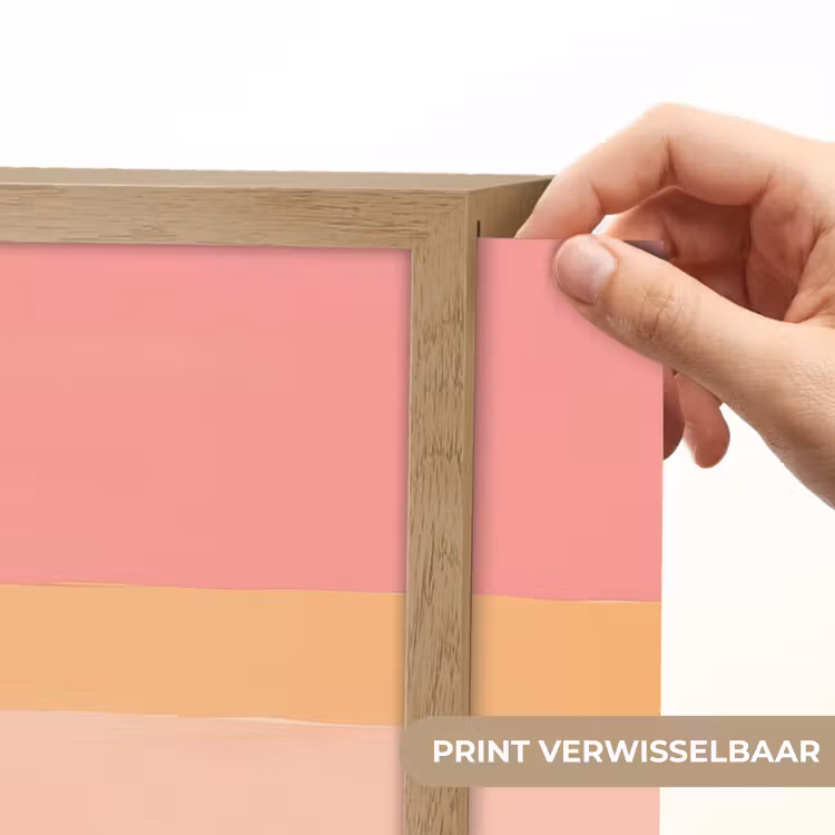 Lightbox - Wandlamp - Zon - Abstract - Landschap - Oranje — 5