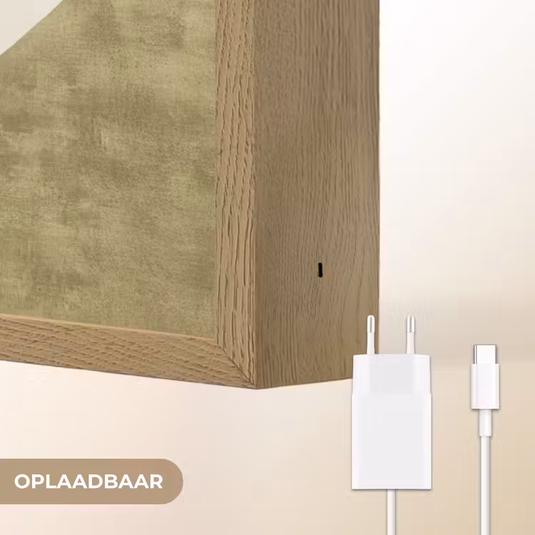 Lightbox - Wandlamp - Zon - Abstract - Takken - Oranje — 7