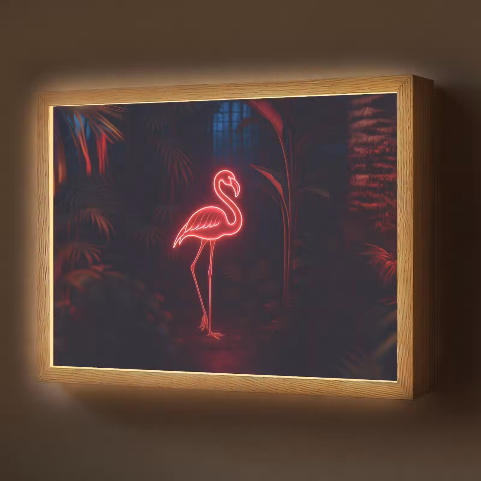 Lightbox - Wandlamp - Flamingo - Roze - Neon - Licht — 1