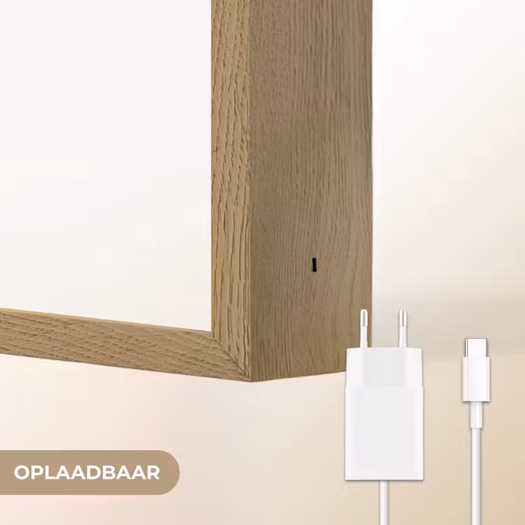 Lightbox - Wandlamp - Huisje - Groen - Tekst - Liefdevol — 7