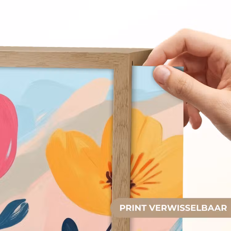 Lightbox - Wandlamp - Illustratie - Bloemen - Kleurrijk — 5