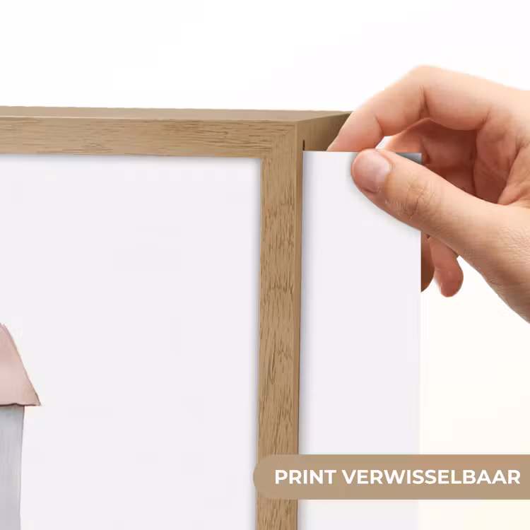 Lightbox - Wandlamp - Lichtblauw - Huisje - Mama - Tekst — 5