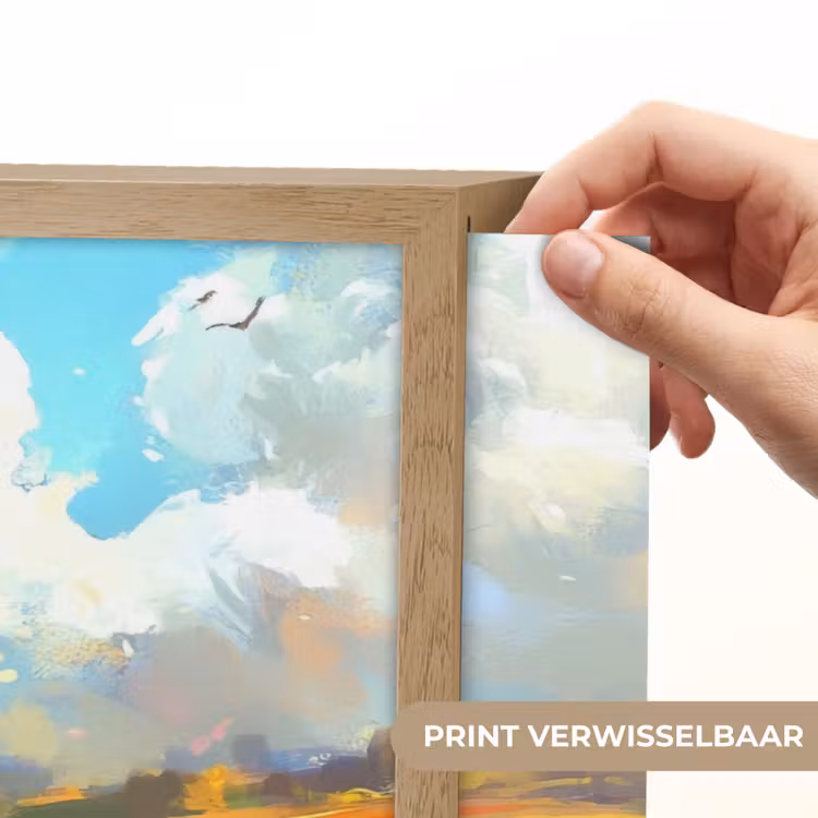 Lightbox - Wandlamp - Schaap - Weide - Bloemen — 5