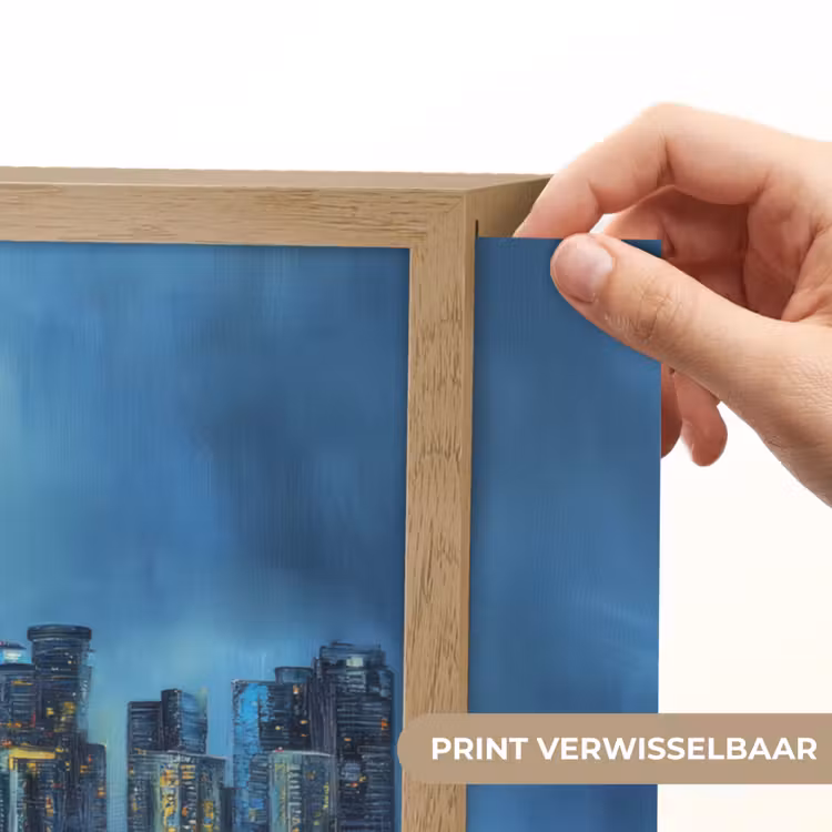 Lightbox - Wandlamp - Skyline Toronto - Water - Stadslichten - Toren — 5