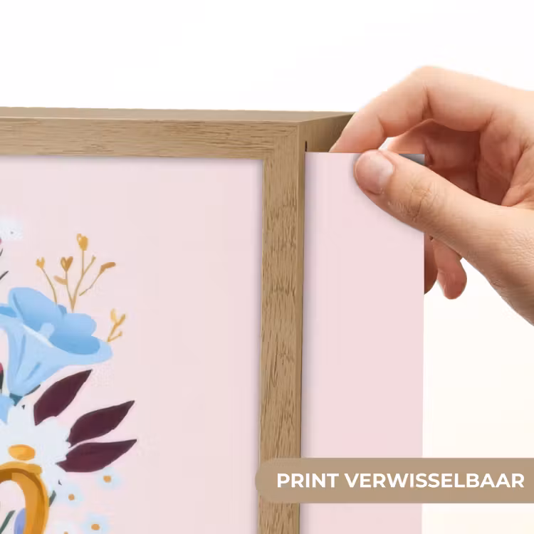 Lightbox - Wandlamp - Trofee - Best Mom - Bloemen - Kleurrijk — 5