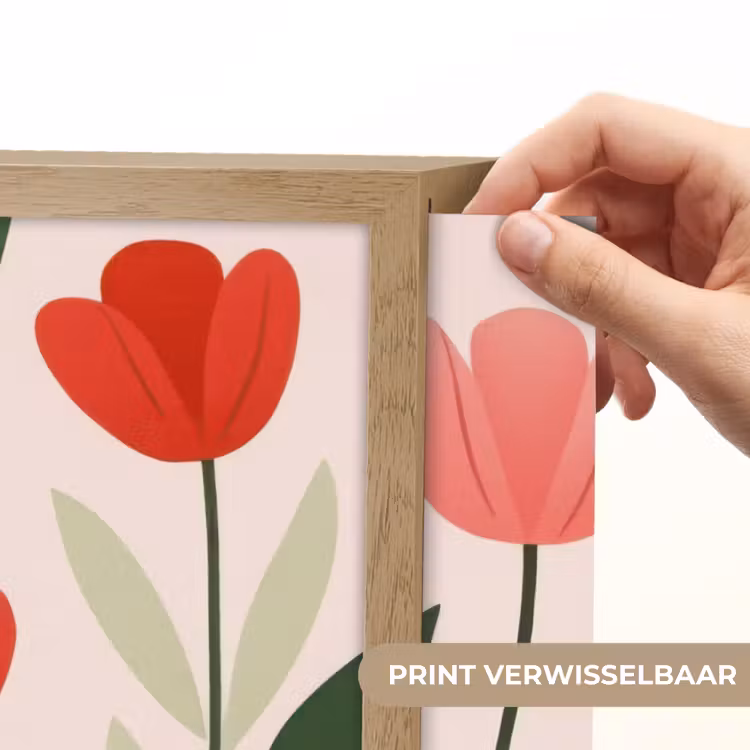 Lightbox - Wandlamp - Tulpen - Modern - Roze — 5