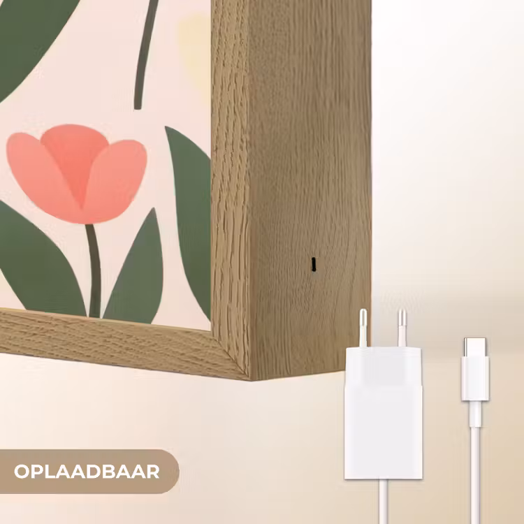 Lightbox - Wandlamp - Tulpen - Modern - Roze — 7
