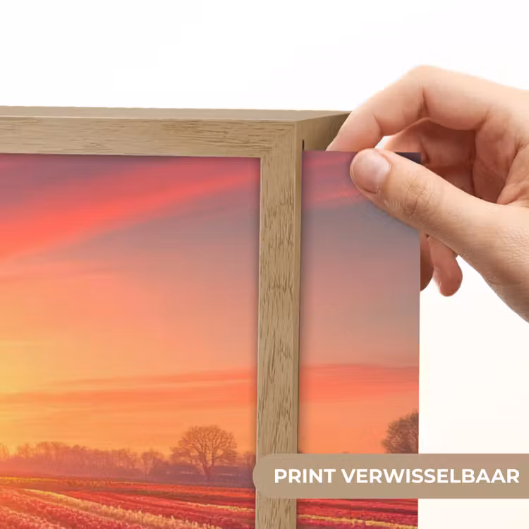 Lightbox - Wandlamp - Windmolen - Zonsondergang - Landschap — 5