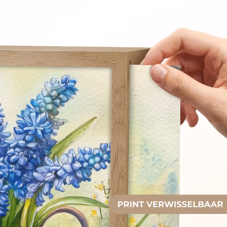 Lightbox - Wandlamp - Gieter - Lavendel - Bloesems — 5