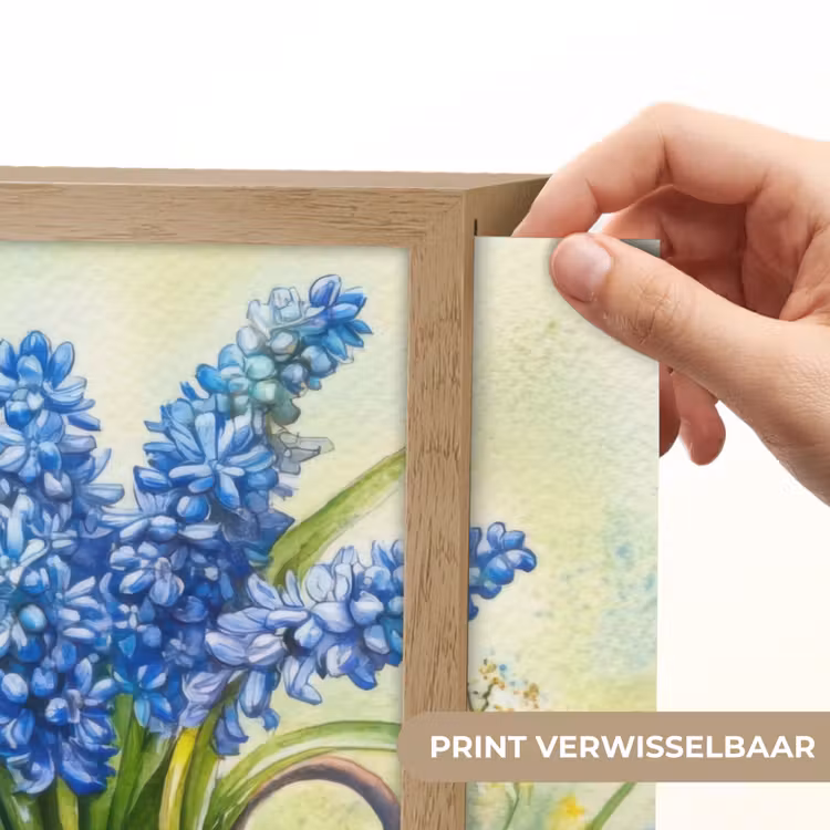 Lightbox - Wandlamp - Lavendelbloemen - Quote - Gieter — 5