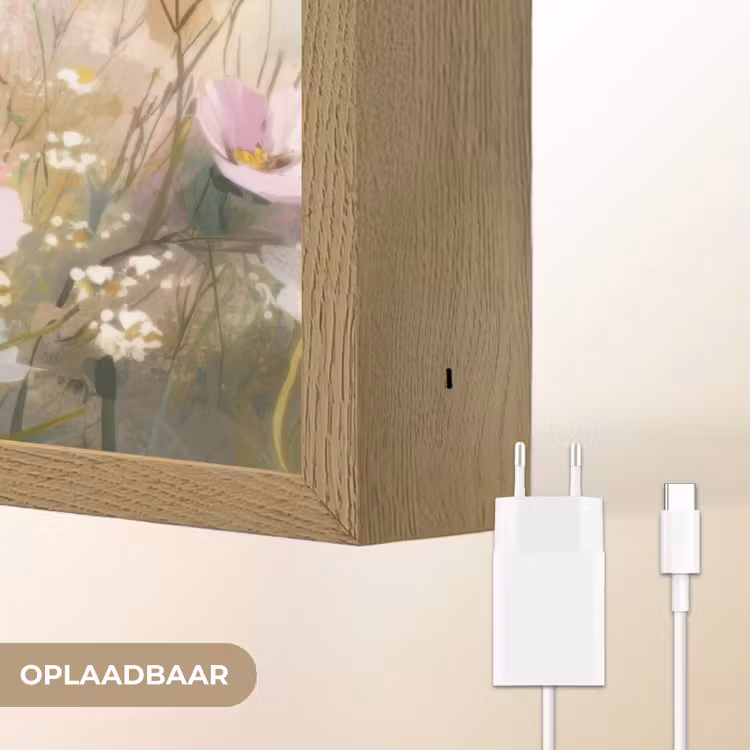 Lightbox - Wandlamp - Quote - Bloemen - Schilderachtig — 7