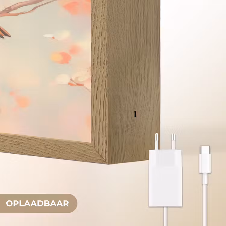 Lightbox - Wandlamp - Vogels - Romantic - Bloesemtak — 7