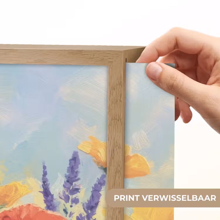 Lightbox - Wandlamp - Weide - Bloemen - Kleurrijk — 5