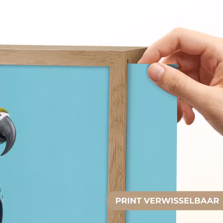 Lightbox - Wandlamp - Papegaai - Koksmuts - Grappig - Vogel — 5