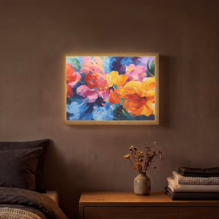 Lightbox - Wandlamp - Golvend - Energie - warm — 3