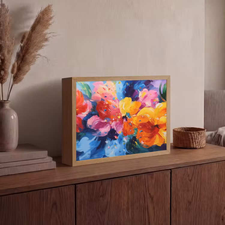 Lightbox - Wandlamp - Golvend - Energie - warm — 4