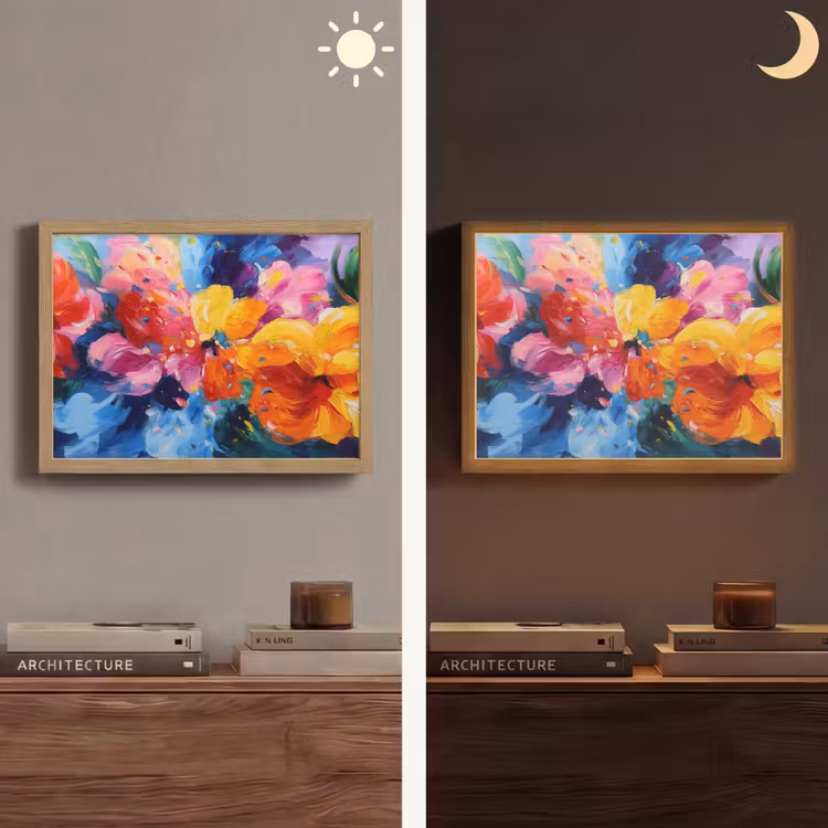 Lightbox - Wandlamp - Golvend - Energie - warm — 6