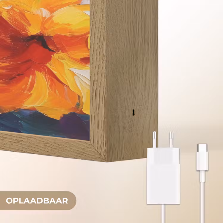 Lightbox - Wandlamp - Golvend - Energie - warm — 7